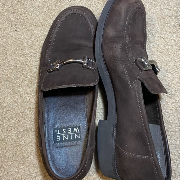 Nine West size 7 chunky loafers - Picture 2 of 6